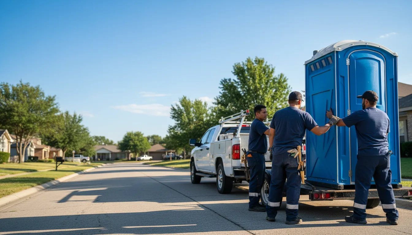 Portable Toilet Rental in Dent, MN near me